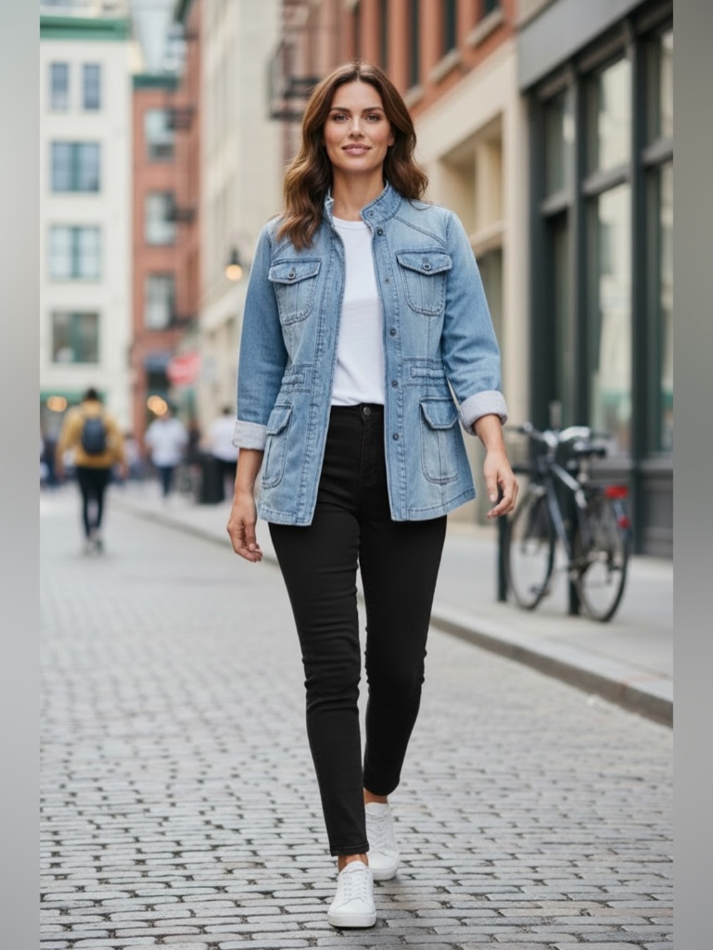 Marrakech (Anthropologie) Denim women’s jacket